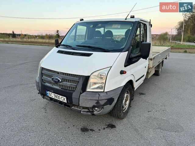 Білий Форд Транзит, об'ємом двигуна 2.2 л та пробігом 327 тис. км за 13500 $, фото 1 на Automoto.ua
