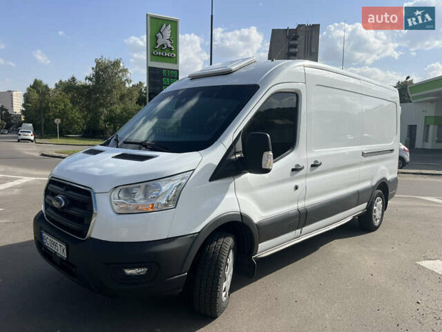 Білий Форд Транзит, об'ємом двигуна 2 л та пробігом 250 тис. км за 58500 $, фото 1 на Automoto.ua