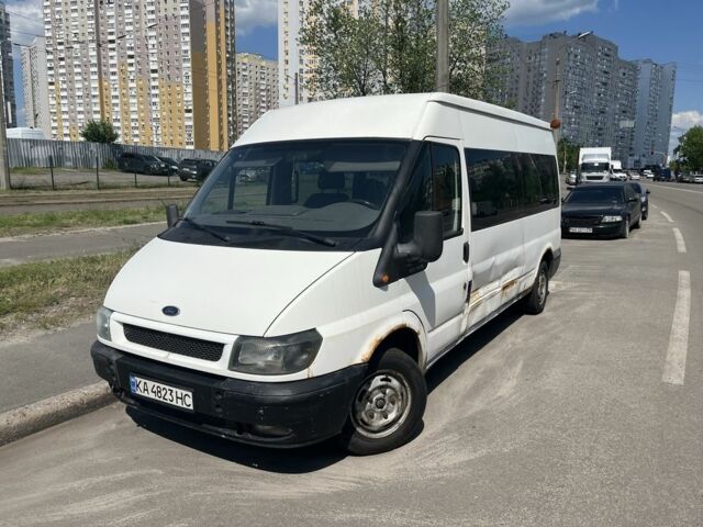Белый Форд Транзит, объемом двигателя 2 л и пробегом 368 тыс. км за 4000 $, фото 1 на Automoto.ua