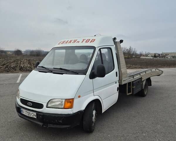 Білий Форд Транзит, об'ємом двигуна 2.5 л та пробігом 407 тис. км за 9500 $, фото 1 на Automoto.ua
