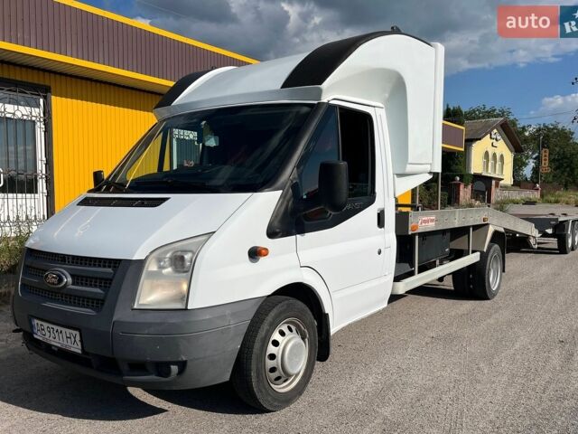 Білий Форд Транзит, об'ємом двигуна 2.2 л та пробігом 352 тис. км за 16500 $, фото 1 на Automoto.ua
