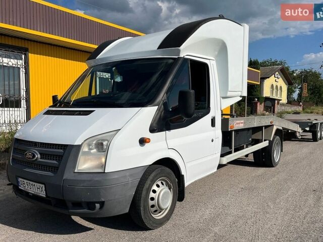 Білий Форд Транзит, об'ємом двигуна 2.2 л та пробігом 352 тис. км за 16500 $, фото 1 на Automoto.ua