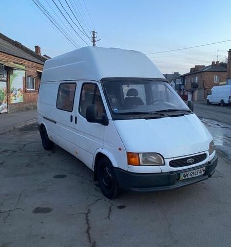 Білий Форд Транзит, об'ємом двигуна 2.5 л та пробігом 488 тис. км за 2500 $, фото 1 на Automoto.ua