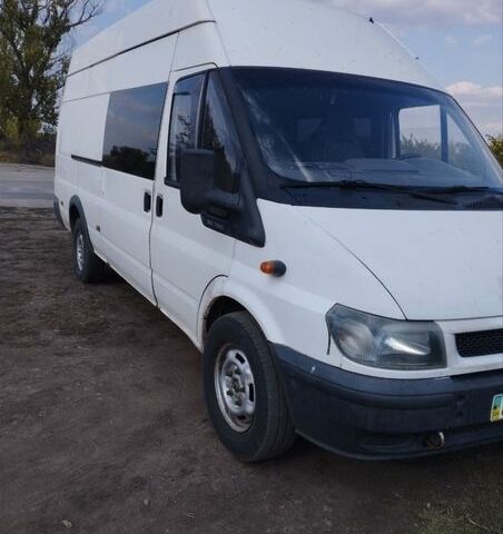 Білий Форд Транзит, об'ємом двигуна 2.4 л та пробігом 473 тис. км за 4499 $, фото 1 на Automoto.ua