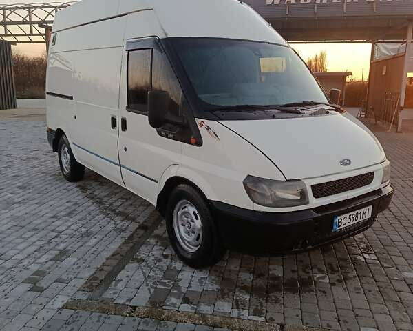 Білий Форд Транзит, об'ємом двигуна 2.4 л та пробігом 450 тис. км за 3600 $, фото 1 на Automoto.ua