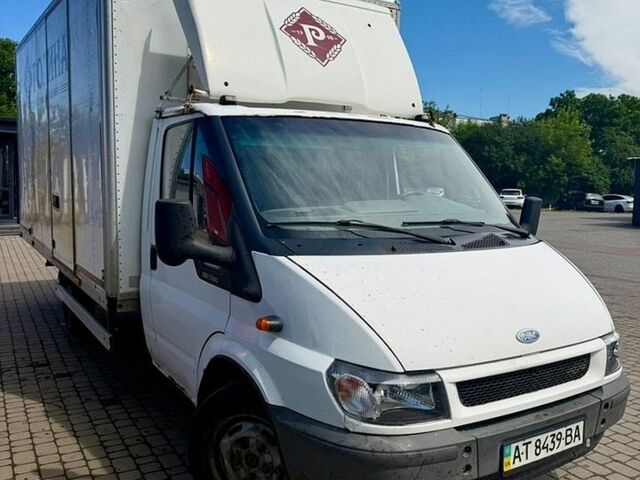 Белый Форд Транзит, объемом двигателя 2.4 л и пробегом 420 тыс. км за 5900 $, фото 1 на Automoto.ua
