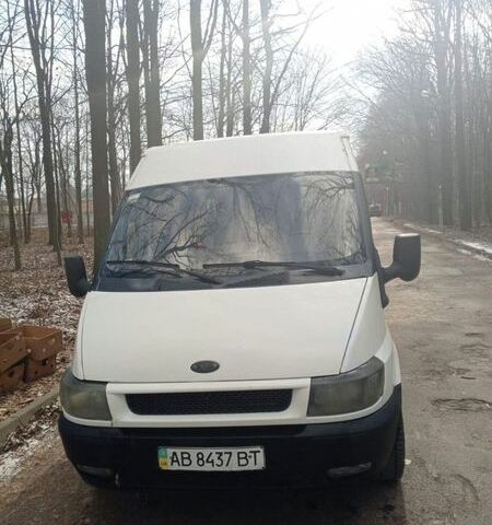 Белый Форд Транзит, объемом двигателя 2.5 л и пробегом 350 тыс. км за 3500 $, фото 1 на Automoto.ua