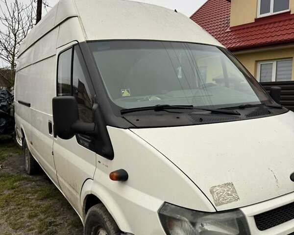 Білий Форд Транзит, об'ємом двигуна 2.5 л та пробігом 377 тис. км за 5500 $, фото 1 на Automoto.ua