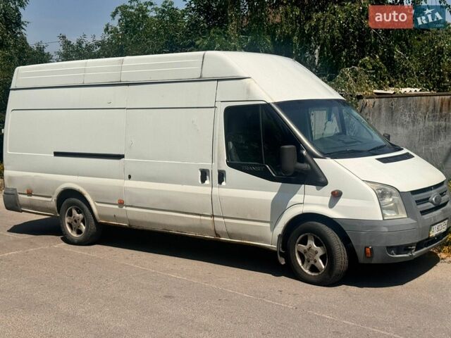 Белый Форд Транзит, объемом двигателя 2.4 л и пробегом 450 тыс. км за 6100 $, фото 1 на Automoto.ua