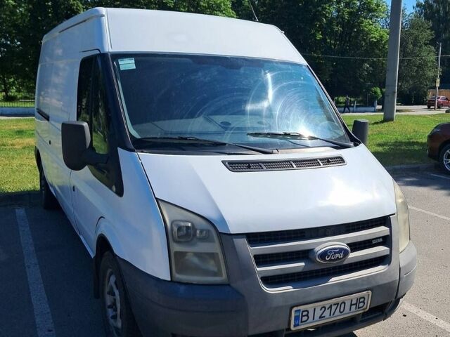 Білий Форд Транзит, об'ємом двигуна 2.2 л та пробігом 305 тис. км за 5500 $, фото 1 на Automoto.ua