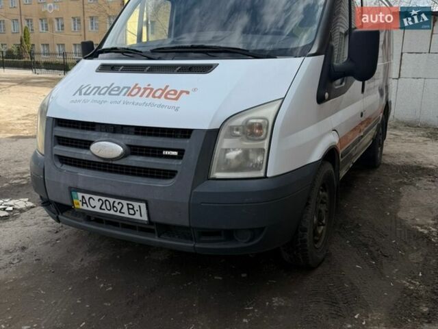 Белый Форд Транзит, объемом двигателя 2.4 л и пробегом 342 тыс. км за 5600 $, фото 1 на Automoto.ua
