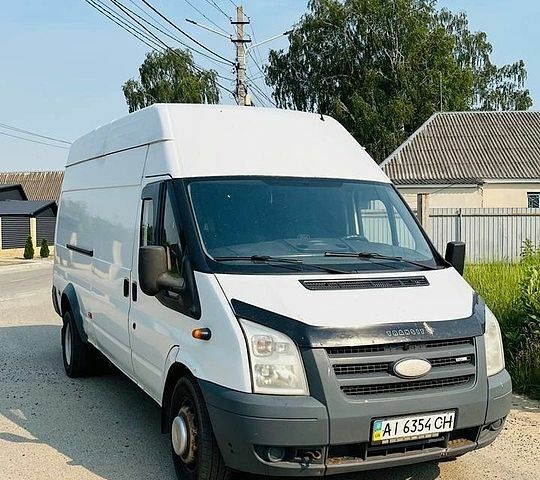 Белый Форд Транзит, объемом двигателя 2.4 л и пробегом 250 тыс. км за 7100 $, фото 1 на Automoto.ua
