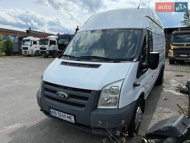 Білий Форд Транзит, об'ємом двигуна 2.4 л та пробігом 340 тис. км за 8900 $, фото 1 на Automoto.ua