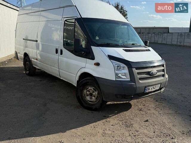Білий Форд Транзит, об'ємом двигуна 2.2 л та пробігом 390 тис. км за 9200 $, фото 1 на Automoto.ua