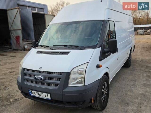 Білий Форд Транзит, об'ємом двигуна 2.2 л та пробігом 299 тис. км за 9900 $, фото 1 на Automoto.ua