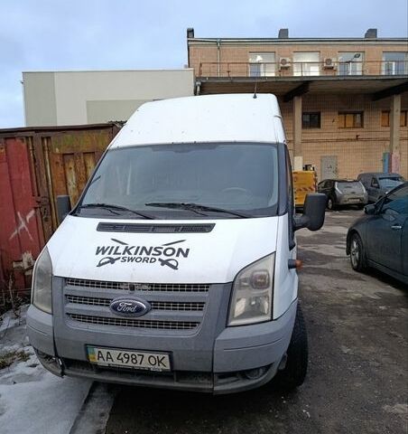 Белый Форд Транзит, объемом двигателя 2.2 л и пробегом 505 тыс. км за 4500 $, фото 1 на Automoto.ua