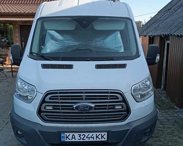 Білий Форд Транзит, об'ємом двигуна 2.2 л та пробігом 253 тис. км за 12500 $, фото 1 на Automoto.ua