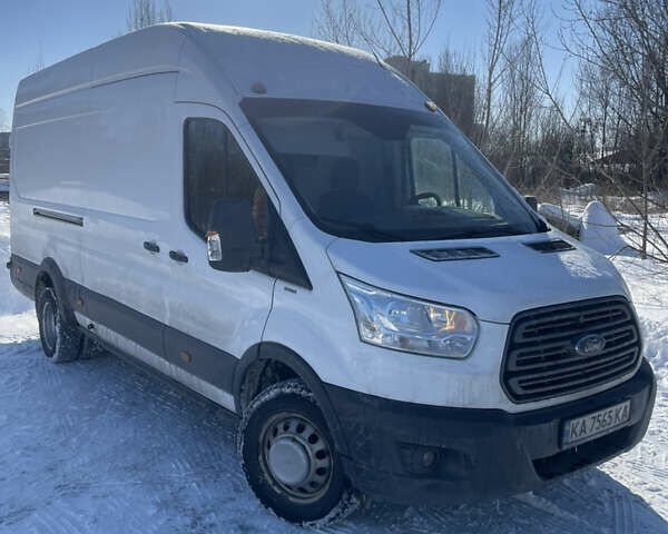 Білий Форд Транзит, об'ємом двигуна 2 л та пробігом 321 тис. км за 15000 $, фото 1 на Automoto.ua