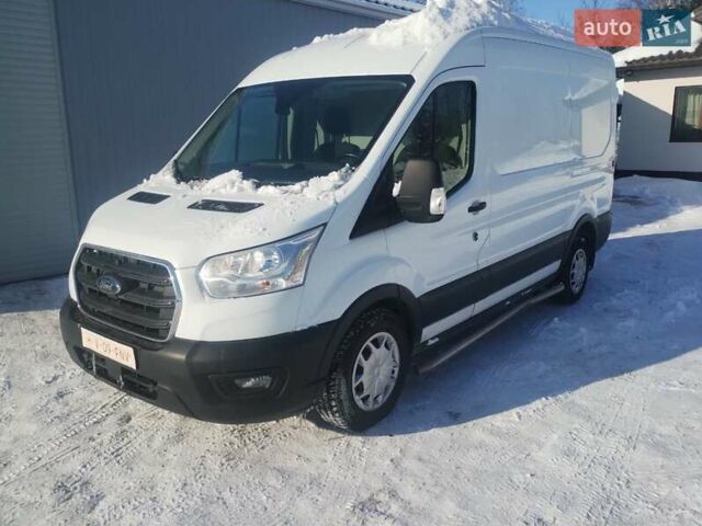 Белый Форд Транзит, объемом двигателя 2 л и пробегом 195 тыс. км за 18300 $, фото 1 на Automoto.ua