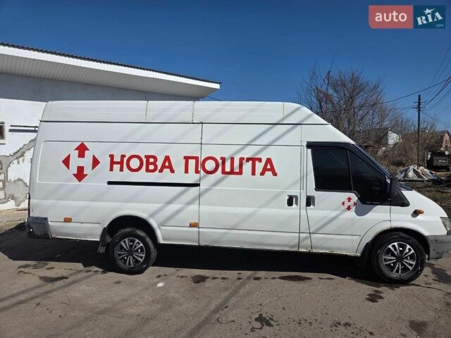 Білий Форд Транзит, об'ємом двигуна 2.4 л та пробігом 456 тис. км за 4200 $, фото 1 на Automoto.ua