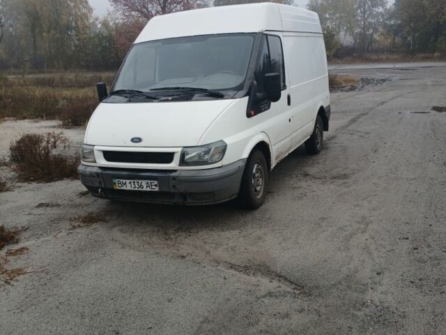 Белый Форд Транзит, объемом двигателя 2 л и пробегом 336 тыс. км за 4000 $, фото 1 на Automoto.ua