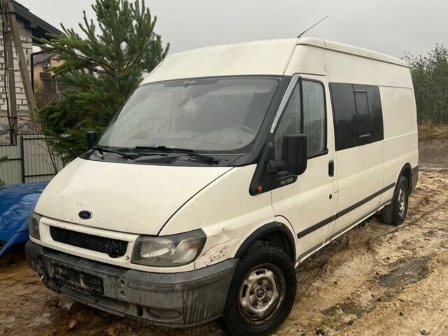 Белый Форд Транзит, объемом двигателя 2.4 л и пробегом 333 тыс. км за 1750 $, фото 1 на Automoto.ua