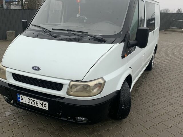 Белый Форд Транзит, объемом двигателя 2 л и пробегом 220 тыс. км за 2500 $, фото 1 на Automoto.ua
