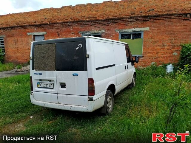 Белый Форд Транзит, объемом двигателя 2 л и пробегом 370 тыс. км за 2400 $, фото 1 на Automoto.ua