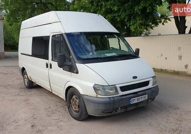 Білий Форд Транзит, об'ємом двигуна 2.4 л та пробігом 600 тис. км за 4800 $, фото 1 на Automoto.ua