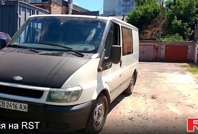 Белый Форд Транзит, объемом двигателя 2 л и пробегом 290 тыс. км за 2600 $, фото 1 на Automoto.ua