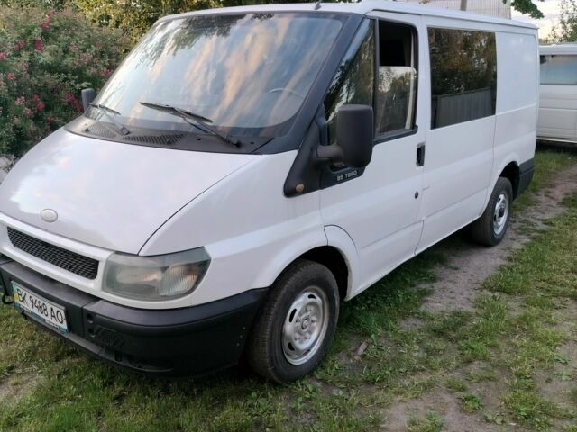 Белый Форд Транзит, объемом двигателя 2 л и пробегом 450 тыс. км за 4300 $, фото 1 на Automoto.ua