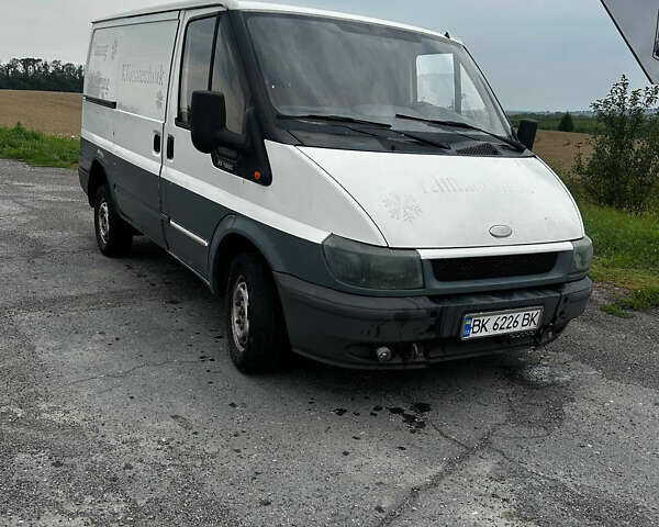 Белый Форд Транзит, объемом двигателя 2 л и пробегом 349 тыс. км за 3700 $, фото 1 на Automoto.ua