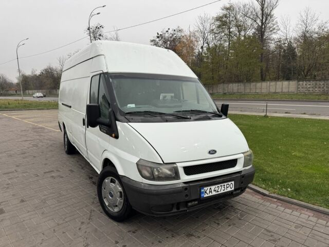 Белый Форд Транзит, объемом двигателя 2.4 л и пробегом 250 тыс. км за 5999 $, фото 1 на Automoto.ua