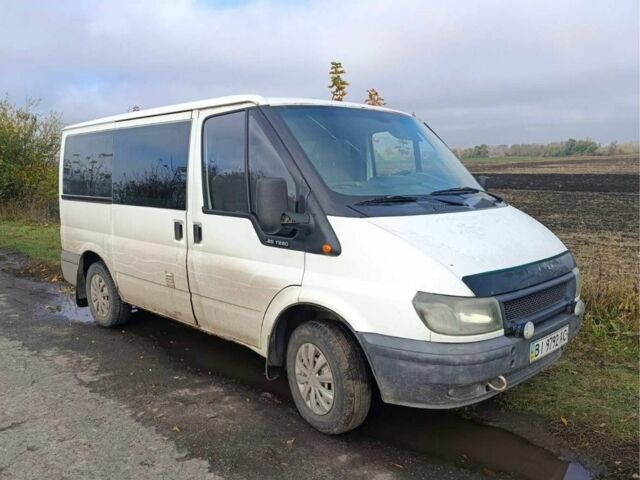 Білий Форд Транзит, об'ємом двигуна 2 л та пробігом 285 тис. км за 3950 $, фото 1 на Automoto.ua