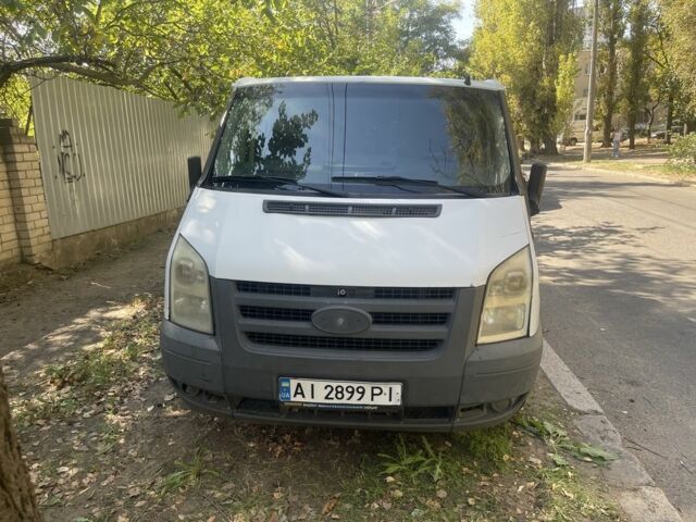 Білий Форд Транзит, об'ємом двигуна 2.2 л та пробігом 230 тис. км за 4900 $, фото 1 на Automoto.ua