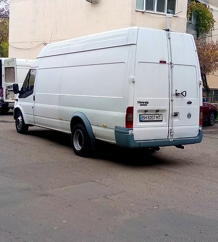 Белый Форд Транзит, объемом двигателя 2.4 л и пробегом 300 тыс. км за 7000 $, фото 1 на Automoto.ua