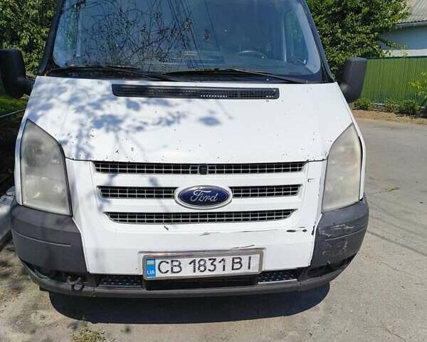 Белый Форд Транзит, объемом двигателя 2.2 л и пробегом 476 тыс. км за 7500 $, фото 1 на Automoto.ua