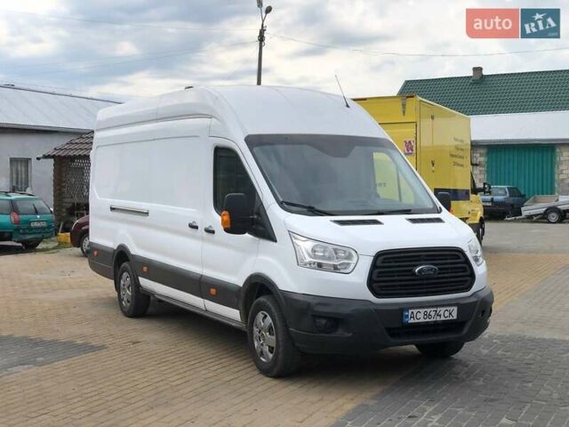 Білий Форд Транзит, об'ємом двигуна 2.2 л та пробігом 242 тис. км за 13700 $, фото 1 на Automoto.ua