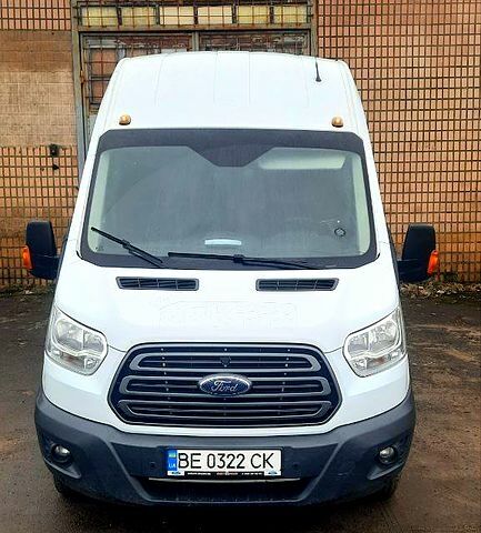 Белый Форд Транзит, объемом двигателя 2 л и пробегом 232 тыс. км за 17000 $, фото 1 на Automoto.ua