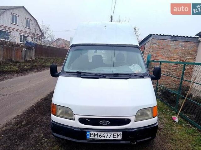 Белый Форд Транзит, объемом двигателя 2.5 л и пробегом 500 тыс. км за 3800 $, фото 1 на Automoto.ua