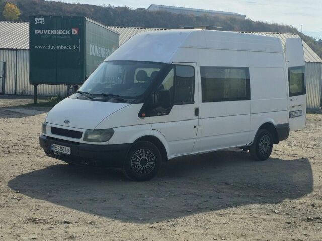 Белый Форд Транзит, объемом двигателя 2 л и пробегом 320 тыс. км за 3500 $, фото 1 на Automoto.ua