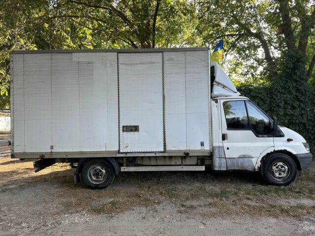 Белый Форд Транзит, объемом двигателя 2 л и пробегом 290 тыс. км за 5900 $, фото 1 на Automoto.ua
