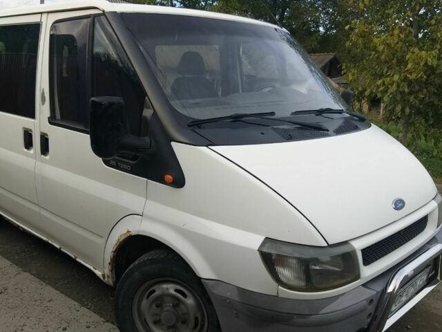 Белый Форд Транзит, объемом двигателя 2 л и пробегом 280 тыс. км за 3200 $, фото 1 на Automoto.ua