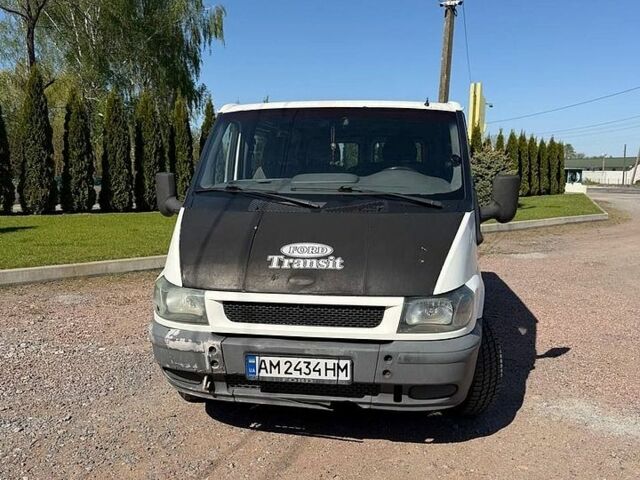 Білий Форд Транзит, об'ємом двигуна 2 л та пробігом 240 тис. км за 3000 $, фото 1 на Automoto.ua