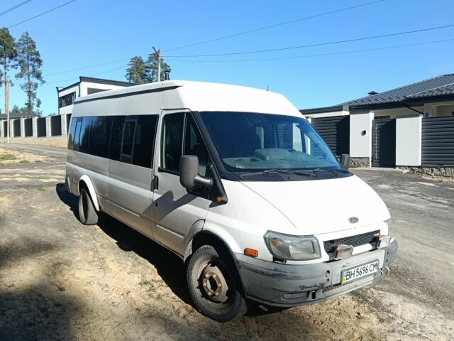 Білий Форд Транзит, об'ємом двигуна 2.4 л та пробігом 430 тис. км за 3300 $, фото 1 на Automoto.ua