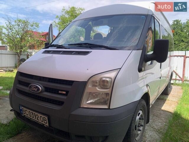 Білий Форд Транзит, об'ємом двигуна 2.2 л та пробігом 240 тис. км за 8000 $, фото 1 на Automoto.ua