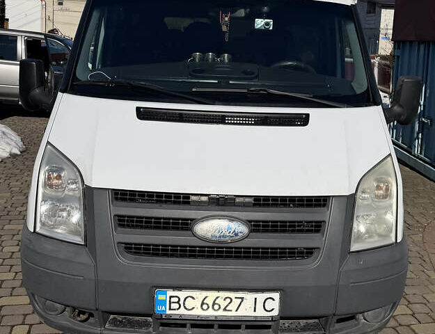 Білий Форд Транзит, об'ємом двигуна 2.2 л та пробігом 338 тис. км за 6500 $, фото 1 на Automoto.ua
