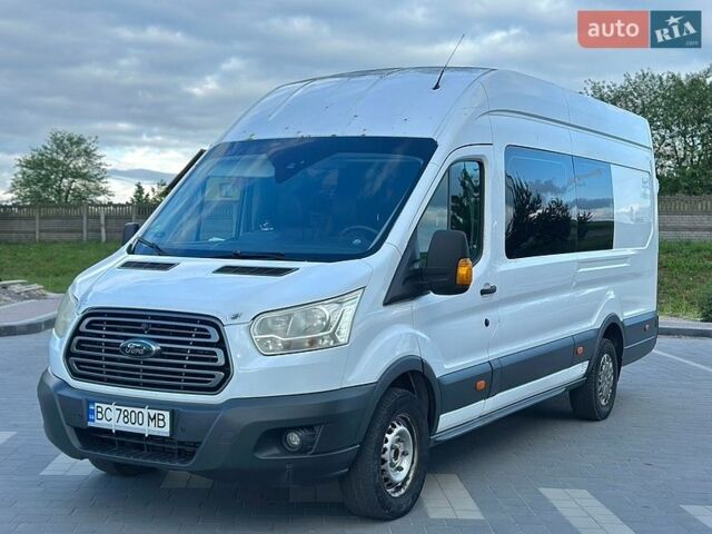 Білий Форд Транзит, об'ємом двигуна 2.2 л та пробігом 260 тис. км за 18000 $, фото 1 на Automoto.ua