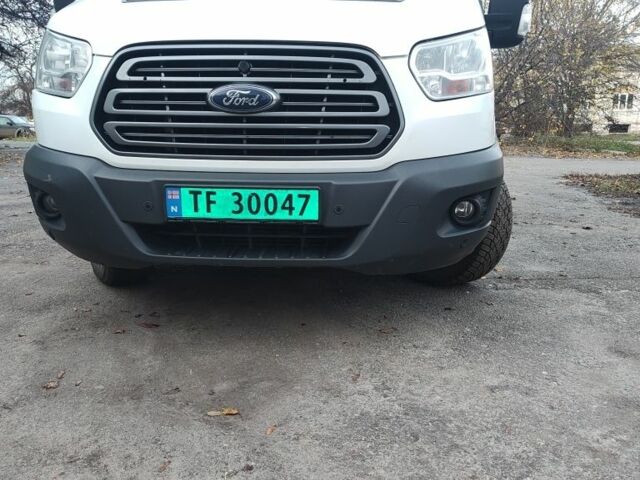 Белый Форд Транзит, объемом двигателя 2.2 л и пробегом 148 тыс. км за 9953 $, фото 1 на Automoto.ua