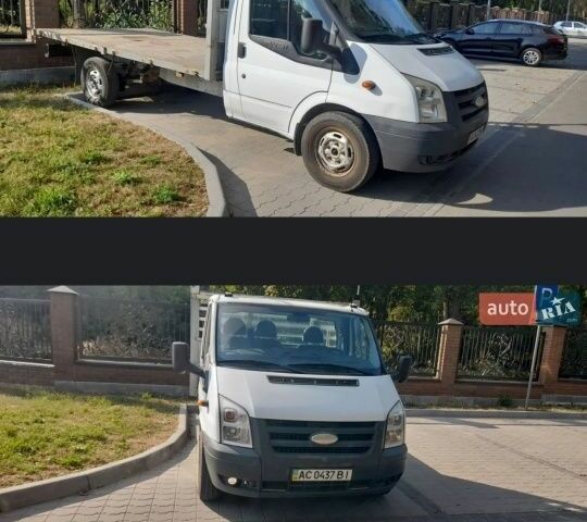 Білий Форд Транзит, об'ємом двигуна 2.4 л та пробігом 148 тис. км за 11000 $, фото 1 на Automoto.ua